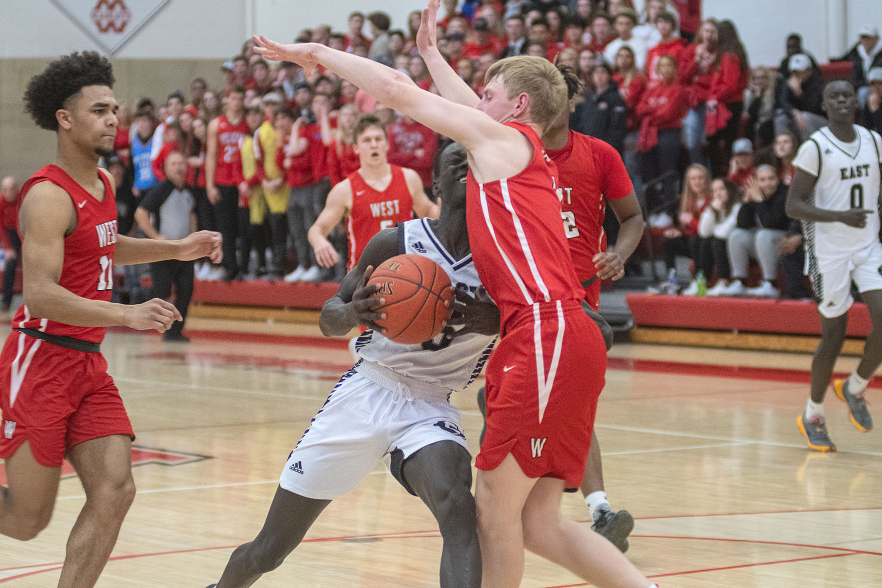 East vs West BBball 10